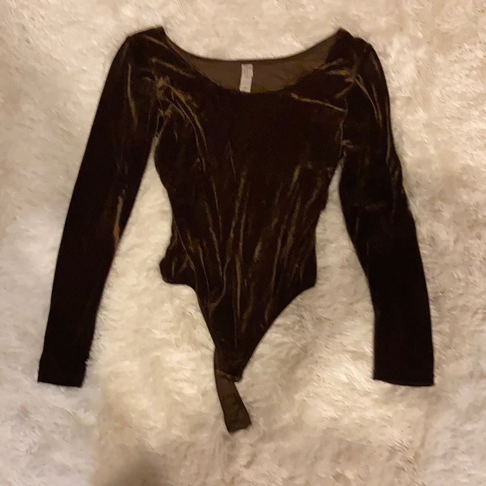 Size Medium Brown Victoria’s Secret Bodysuit